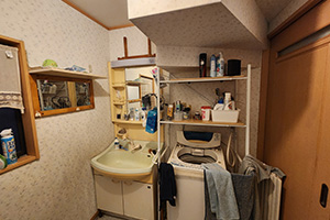 熊本市北区 T様邸-洗面リフォーム施工前02