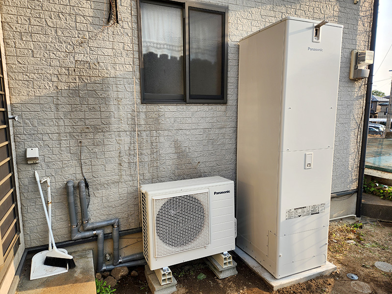 熊本市北区 T様邸-給湯器・エコキュートリフォーム施工後06