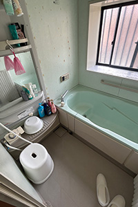 熊本市北区 N様邸-バスルームリフォーム施工前01