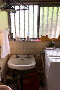 熊本市北区 A様邸-洗面リフォーム施工前01