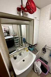 熊本市北区 O様邸-洗面リフォーム施工前03