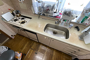 熊本市北区 M様邸-キッチンリフォーム施工前01