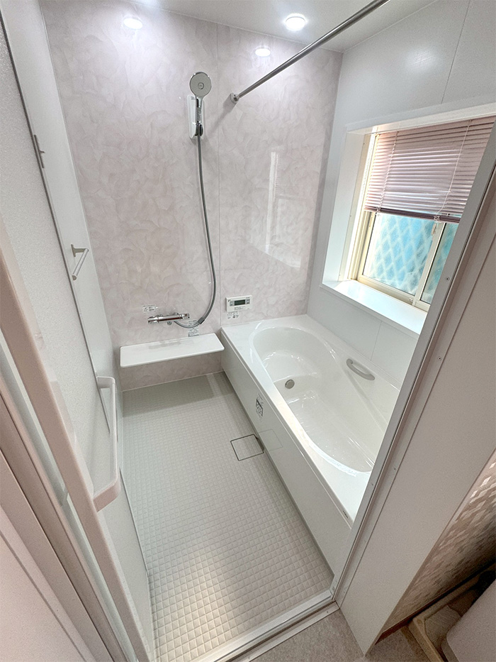 熊本市東区 S様邸-バスルームリフォーム施工後01