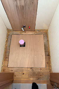 菊池郡大津町 U様邸-トイレリフォーム施工中01