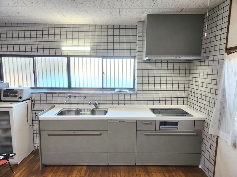 熊本市北区 W様邸-キッチンリフォーム施工後01