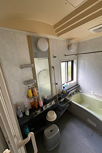 菊池郡菊陽町 U様邸-バスルームリフォーム施工前02