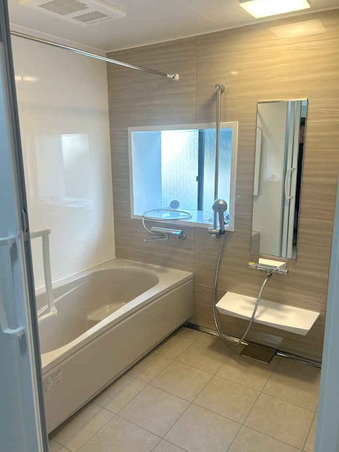 熊本市北区 I様邸-バスルームリフォーム施工後02