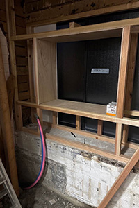 熊本市北区 I様邸-バスルームリフォーム施工中02