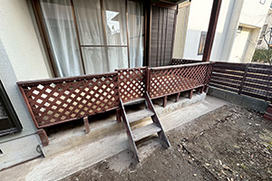 熊本市北区 N様邸-エクステリアリフォーム施工前01