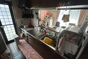 熊本市北区 T様邸-キッチンリフォーム施工前02