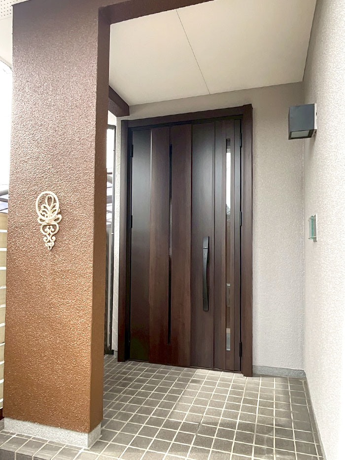 熊本市北区 H様邸-玄関ドアリフォーム施工後03