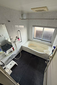 熊本市東区 K様邸-バスルームリフォーム施工前01