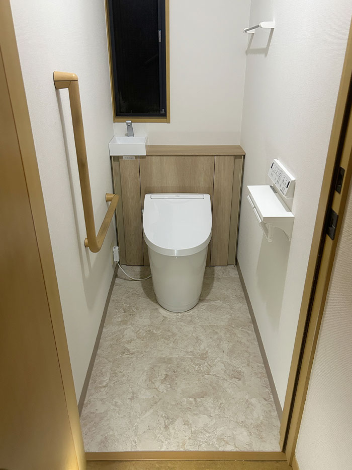 熊本市中央区 K様邸-トイレリフォーム施工後01
