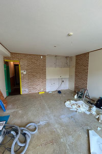 新宿区 Y様邸-キッチンリフォーム施工中01