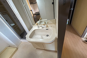 姫路市 M様邸-洗面リフォーム施工前01