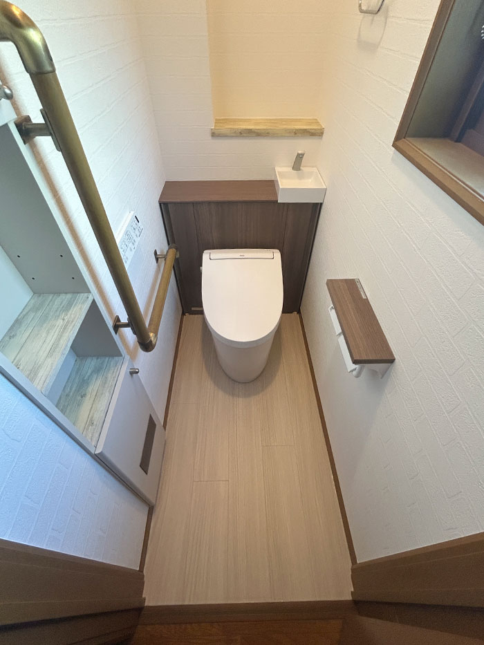 姫路市 K様邸-トイレリフォーム施工後01