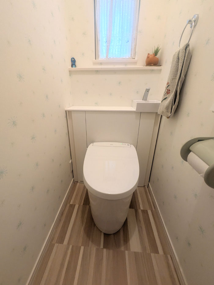 京田辺市 W様邸-トイレリフォーム施工後01