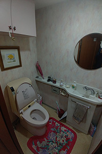 広島市南区 U様邸-トイレリフォーム, 内装リフォーム施工前01