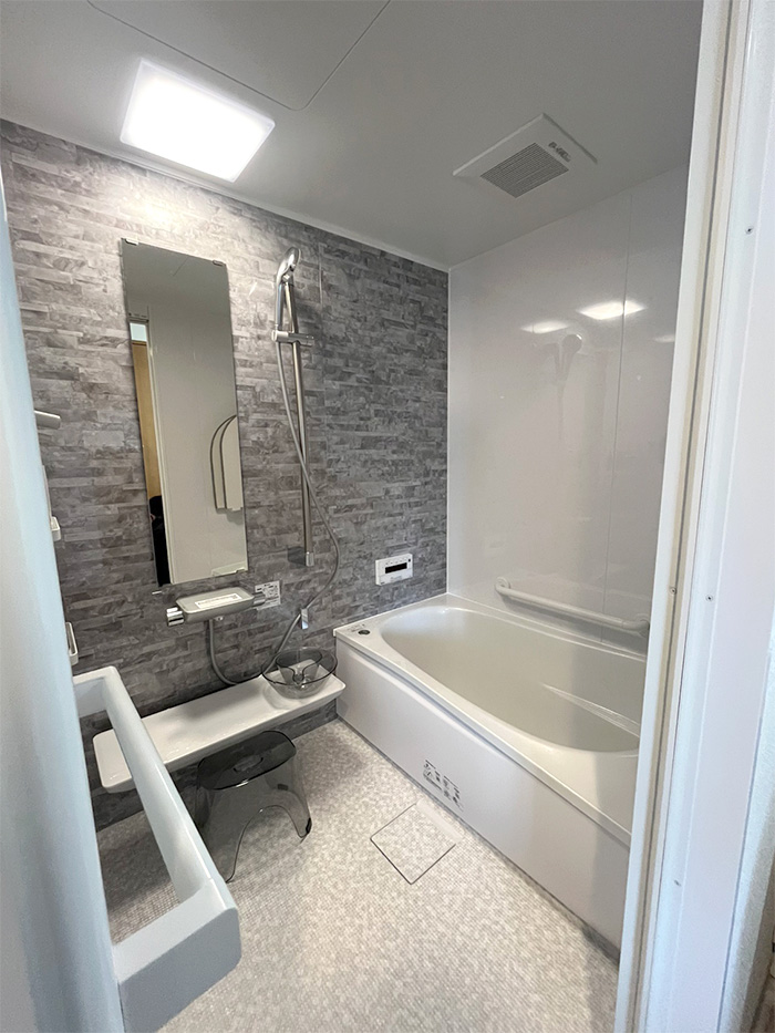 広島市南区 T様邸-バスルームリフォーム施工後01