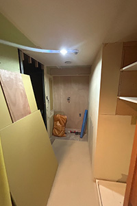 横浜市保土ケ谷区 K様邸-洗面リフォーム施工中02