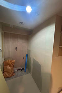 横浜市保土ケ谷区 K様邸-洗面リフォーム施工中04