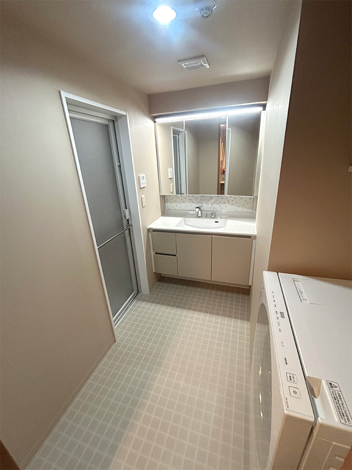 横浜市保土ケ谷区 K様邸-洗面リフォーム施工後02