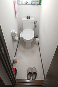 一宮市 T様邸-トイレリフォーム施工前01