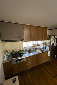 一宮市 N様邸-キッチンリフォーム施工前01