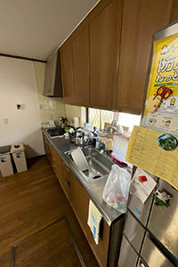 一宮市 N様邸-キッチンリフォーム施工前02
