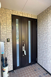 津島市 A様邸-玄関ドアリフォーム施工前01