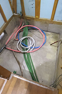 一宮市 K様邸-バスルームリフォーム施工中05