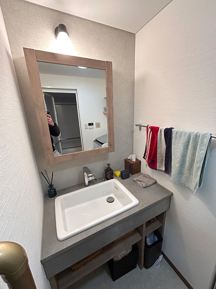 一宮市 H様邸-洗面リフォーム施工後10