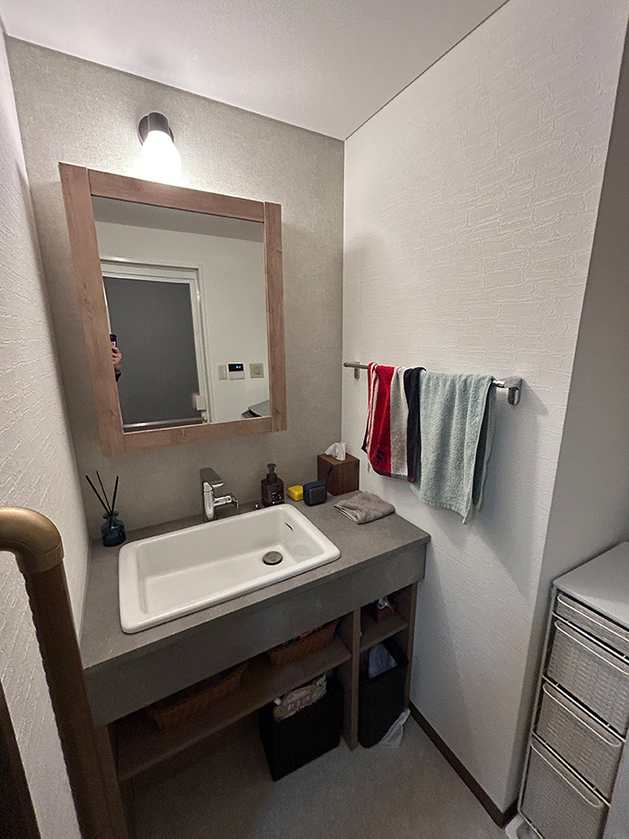 一宮市 H様邸-洗面リフォーム施工後11