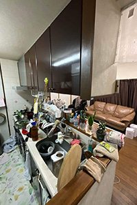 一宮市 H様邸-キッチンリフォーム施工前01