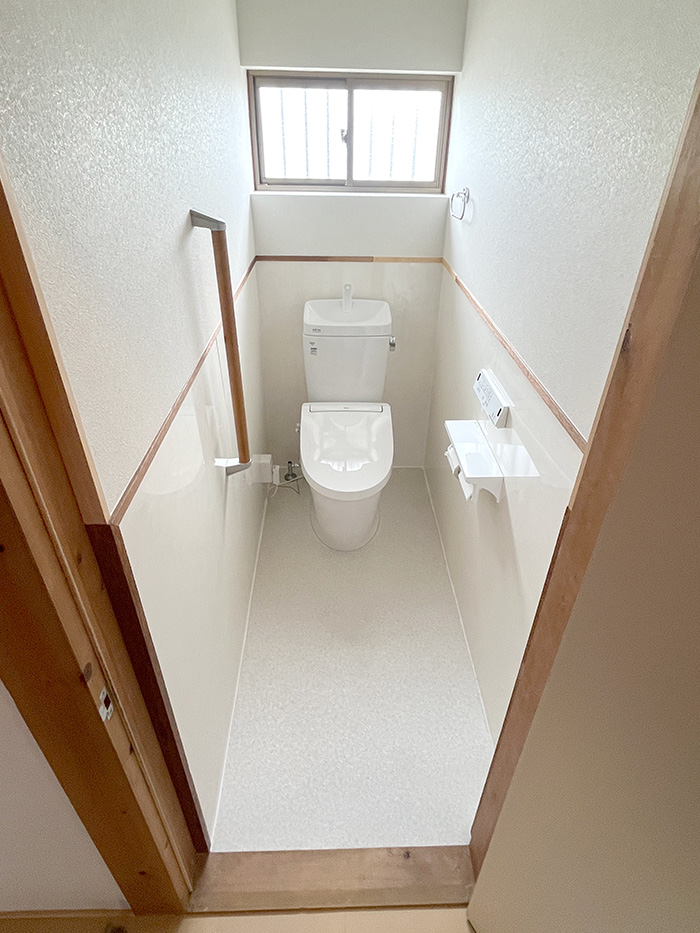一宮市 Y様邸-トイレリフォーム施工後01