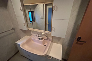 尼崎市 H様邸-洗面リフォーム施工前02