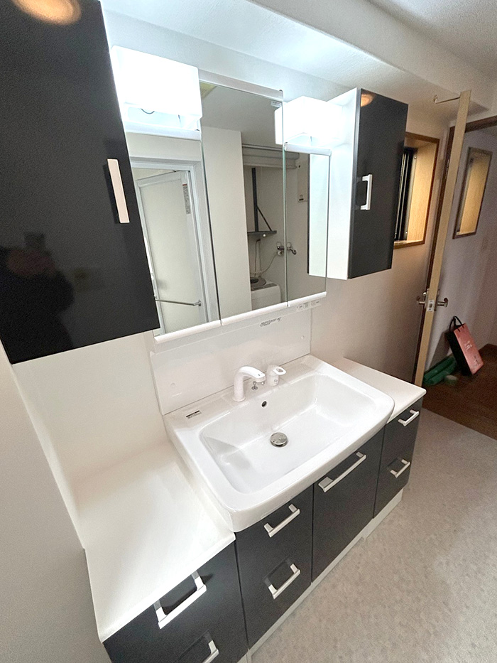 尼崎市 H様邸-洗面リフォーム施工後02