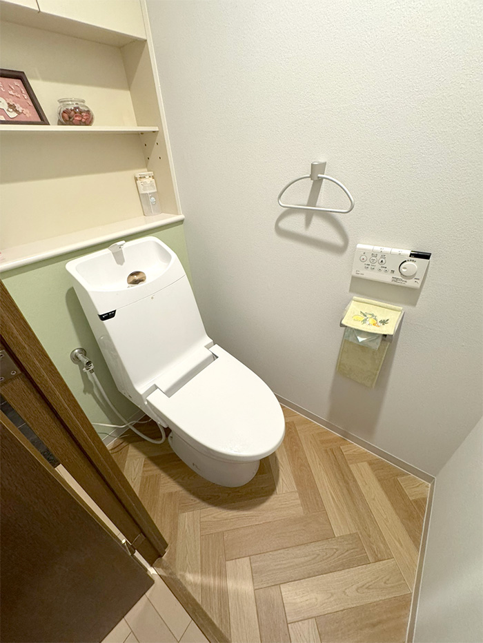 川西市 M様邸-トイレリフォーム, 内装リフォーム施工後01