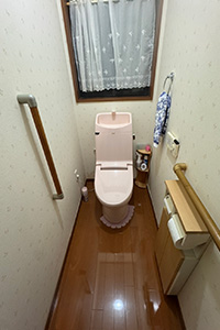 伊丹市 N様邸-トイレリフォーム施工前01