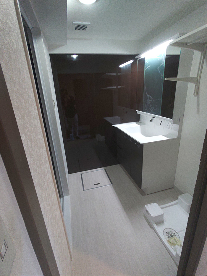 伊丹市 K様邸-洗面リフォーム, 内装リフォーム施工後02