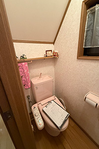 宝塚市 H様邸-トイレリフォーム施工前01