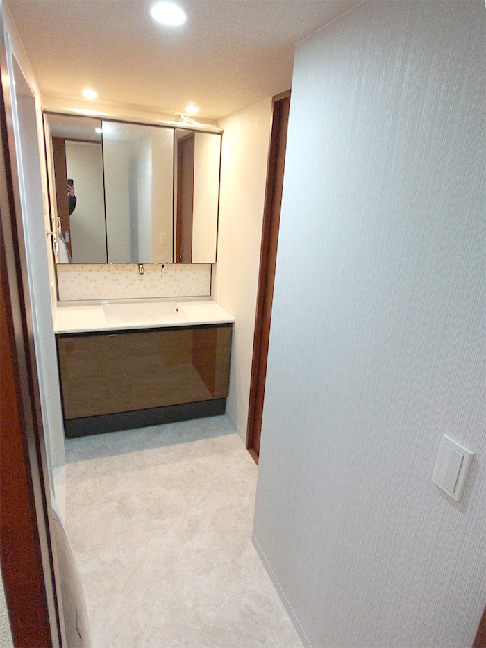 伊丹市 M様邸-洗面リフォーム施工後02