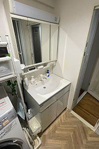 広島市西区 H様邸-洗面リフォーム施工前01