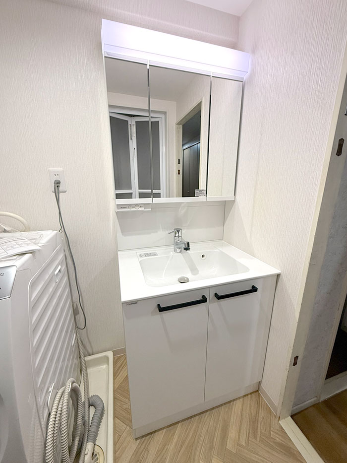 広島市西区 H様邸-洗面リフォーム施工後02