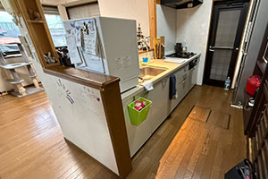 広島市佐伯区 T様邸-キッチンリフォーム施工前01