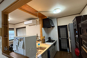 広島市佐伯区 T様邸-キッチンリフォーム施工前02