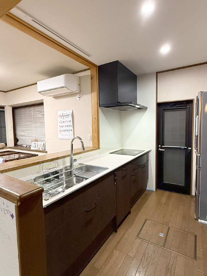 広島市佐伯区 T様邸-キッチンリフォーム施工後02