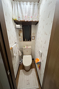 守口市 I様邸-トイレリフォーム, 内装リフォーム施工前02