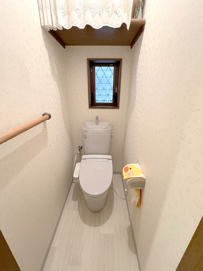 守口市 I様邸-トイレリフォーム施工後01