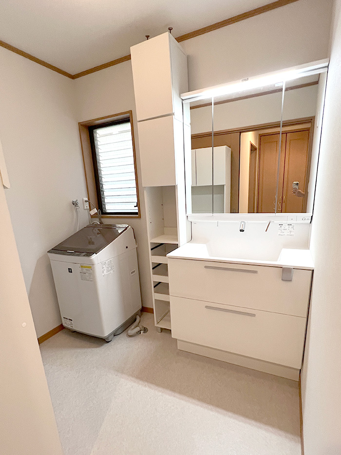 門真市 F様邸-洗面リフォーム, 内装リフォーム施工後02